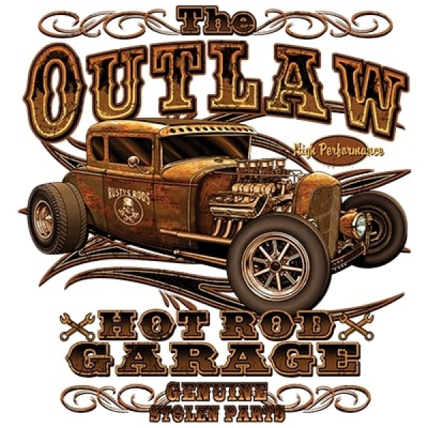 T-Shirt - kurzarm - outlaw